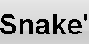 {SolidSnake}
