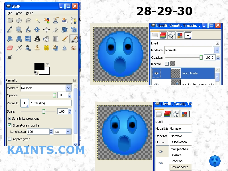 Gimp: Creare un smile - Create a smile