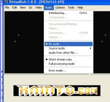Cover tutorial Virtual Dub: How to cut-off the audio from any video